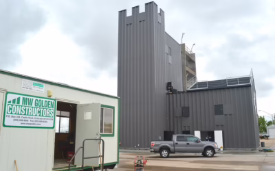 Construction Underway for New Fire Training Tower